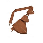 olcso Kiegészítők és még sok más-Retró Középkori Reneszánsz táska Derékszíj Hüvely Ren Faire Kalóz Viking Ranger List Női Kelta Viking Fantasy Mindszentek napja Farsang Mardi Gras Parti Alkalmi / Napi LARP Felnőttek Táska