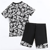 abordables Lycra de surf-Femmes Maillot de Bain Rash Guard Protection Solaire UV Respirant Séchage Rapide manche longue Maillot de Bain Maillot de bain 2 pièces ​fermeture éclair sur le devant Natation Surf Sports Nautiques