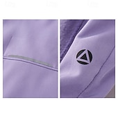 abordables Forros &amp; Chaquetas 3 en 1-Mujer Chaqueta Softshell Chaqueta para senderismo Al aire libre Resistente al Viento Resistente al Agua Chaquetas de Lana Chaqueta cortavientos Viaje Negro Rosa Azul Morado