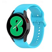 abordables Correas de reloj Samsung-Ver Banda para Samsung Galaxy 3 41mm Silicona Reemplazo Correa Ajustable Bucle en Solo Loop Pulsera