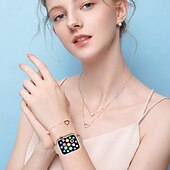 abordables Relojes inteligentes-iMosi HT15 Reloj inteligente 1.85 pulgada Smartwatch Reloj elegante Bluetooth Podómetro Recordatorio de Llamadas Seguimiento del Sueño Compatible con Android iOS Mujer Hombre Llamadas con Manos