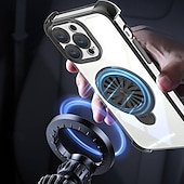 お買い得  iPhone用ケース-電話 ケース 用途 iPhone 16 iPhone 16プラス iPhone 15 プロマックスプラス iPhone 14 13 12 11 Pro Max Plus iPhone 14 Pro Max iPhone 13 12 11 Pro Max バックカバー スタンド付き 磁石バックル ワイヤレス充電をサポート レトロ風 TPU 仕上げ