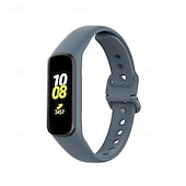 זול להקות שעונים של סמסונג-צפו בנד ל Samsung Galaxy Fit E SM-R375 סיליקוןריצה תַחֲלִיף רצועה מתכוונן רצועת ספורט צמיד