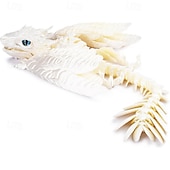 economico Giochi innovativi-drago wyvern piumato drago stampato in 3d drago articolato drago irrequieto giocattoli stampati in 3d animale domestico da tavolo
