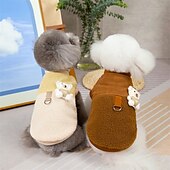 お買い得  セーター-犬用 猫用 セーター カジュアル 普段着 レジャー 冬 ウォーム ソフト 快適 日常着 カジュアル／普段着 猫 犬 ハスキー犬 ラブラドール エスキモー犬
