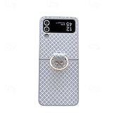 Χαμηλού Κόστους Samsung Θήκη-τηλέφωνο tok Για Samsung Galaxy Z Flip 6 Z Flip 5 Z Flip 4 Πίσω Κάλυμμα Δαχτυλίδι πόρπη Ανθεκτική σε πτώσεις Ρετρό PC