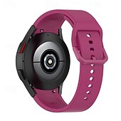 abordables Correas de reloj Samsung-Ver Banda para Samsung Galaxy 3 41mm Silicona Reemplazo Correa Ajustable Bucle en Solo Loop Pulsera
