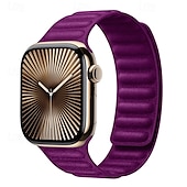 お買い得  Apple Watch Bands-Solo Loop と互換性があります Apple Watch ウォッチバンド 38mm 40mm 41mm 42mm 44mm 45mm 49mm マグネティッククラスプ 調整可 生地 交換用時計バンド のために iwatch Ultra 2 Series 9 8 7 SE 6 5 4 3 2 1