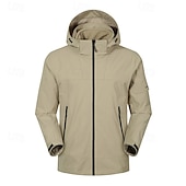 billige Softshell-, fleece og turjakker-Dame Softshell jakke Turjakke Vinter utendørs Hold Varm Fleecefor Vindtett Vannavvisende 3-i-1-jakker Vinterjakke Fleecejakker Reise Svart Krystall Rosa Beige Lyseblå
