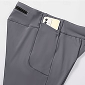 abordables Pantalones de Correr &amp; Mallas-Hombre Leggings Running Leggings Cintura elástica Capa base Exterior Deporte Deportivo Otoño Secado rápido Suave Compresión Reductor del Sudor Power Flex Maratón Corriendo Rutina de ejercicio Pitillo