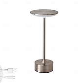 cheap Table Lamps-Metal Bar UFO Desk Lamp - USB Charging, Touch Dimming &amp; Color Adjustment for Bar Coffee Shop