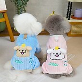 tanie Swetry-Psy Koty Sweter Codzienne Wypoczynek Zima Ciepłe Miękka Wygodny Na co dzień Codzienne Kot Ochrypły Labrador Alaskan malamute Golden retriever