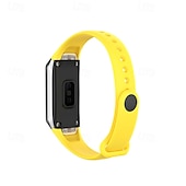 abordables Correas de reloj Samsung-Ver Banda para Samsung Galaxy Fit SM-R370 Silicona Reemplazo Correa Ajustable Correa Deportiva Pulsera