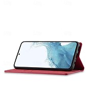 cheap Samsung Cases-Phone Case For Samsung Galaxy A21s S25 Ultra Flip Cover with Stand Holder Magnetic Card Slot Retro TPU PU Leather