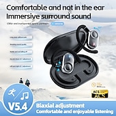 economico Cuffie TWS wireless-Cuffie True Wireless JM18 TWS Auricolari Auricolari con Gancio Bluetooth 5.3 Design Ergonomico Impermeabile IPX4 per Telefono Mobile