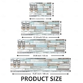 economico Tappeti corridoio-tappeto effetto legno vintage tappeto da cucina tappeto antiscivolo antiolio tappeto da soggiorno tappeto da interno ed esterno arredamento camera da letto tappeto da bagno tappeto da ingresso zerbino