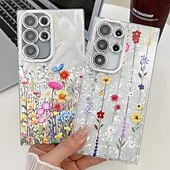 halpa Samsung-kotelot-puhelin Etui Käyttötarkoitus Samsung Galaxy S24 S24 Ultra Plus S24 FE S23 Ultra A55 A35 A25 A15 5G A54 S25 Ultra Takakuori Iskunkestävä Retro TPU PC