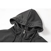 economico Felpa Tattica-Per uomo Felpa con cappuccio Felpa con cappuccio e cerniera a un quarto Felpa con cappuccio tattica Nero Verde militare Blu Cachi Grigio scuro Con cappuccio Liscio Tasche Sportivo Giornaliero Per