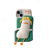 Недорогие Чехлы для iPhone-телефон Кейс для Назначение айфон 15 iPhone 15 Pro Max iPhone 14 Pro Max iPhone 13 12 Pro Max Кейс на заднюю панель Защита от удара Ретро Силикон