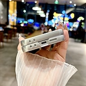 cheap Samsung Cases-Phone Case For Samsung Galaxy Z Flip 6 Z Flip 5 Z Flip 4 Z Flip 3 Back Cover Shockproof Retro PC