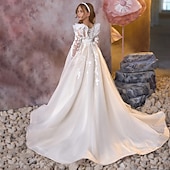 preiswerte Kleider für die Blumenmädchen-kinderkleidung Mädchen Kleid für die Erstkommunion Party Kleid Feste Farbe Ärmellos Langarm Leistung Hochzeit Party Gitter Prinzessin Süß Gitter Mitte der Wade Etuikleid Tüll-Kleid Sommer Frühling
