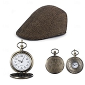 levne oblečení-Retro Řvoucí 20s 20. léta 20. století Úbory Vesta Gentleman Gangster Maškarní kostým Pánské předvečer Všech svatých Karneval Nový rok Karneval Večírek Plesová maškaráda Dospělé Nákrčník Vesta Více