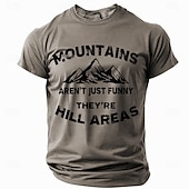  Per uomo Gergo divertente Maglietta Manica Corta maglietta Stampa 3D Girocollo Camicia Moda Quotidiano Streetwear Quotidiano Nero Blu Grigio Estate Primavera Abbigliamento S M L XL XXL XXXL