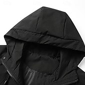 baratos Casacos Leves, Polares &amp; Caminhada-Homens Jaqueta Acolchoada Baiacu Jaqueta de lã para caminhada Inverno Ao ar livre Térmico / Quente Jaqueta de Inverno Jaquetas em Velocino Zip Completo Alpinismo Campismo / Escursão / Espeleologismo