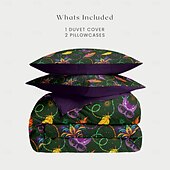 cheap 100% Cotton-Carnival Duvet Covers Vibrant and Festive Design Adds Color and Energy to Your Bedroom Soft and Comfortable Fabric for a Cozy Night&#039;s Sleep