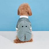 billige Frakker-Hunder Frakker Mote Vinter Varm Mote Bekvem utendørs Hverdag Innendørs Bryllupsfest Hundeklær for Small Medium