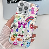お買い得  iPhone用ケース-電話 ケース 用途 iPhone 16 Pro Max プラス iPhone15 iPhone 15 Pro Max iPhone 14 Pro Max iPhone 13 Pro Max バックカバー 耐衝撃 レトロ風 TPU PC