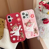 お買い得  iPhone用ケース-電話 ケース 用途 iPhone 16 iPhone 16プロ iPhone 16 Proマックス iPhone 15 14 Pro Max Plus iPhone 13 Pro Max バックカバー 耐衝撃 レトロ風 シリコーン