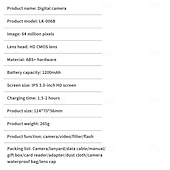 baratos Câmaras, Fotografia &amp; Vídeo-câmera digital retrô fashion de 64 megapixels 4k hd lente cmos hd câmera de tiro grande angular