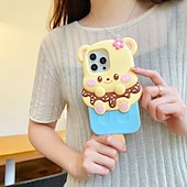 お買い得  iPhone用ケース-電話 ケース 用途 iPhone 15 14 Pro Max Plus iPhone 13 12 Pro Max バックカバー 耐衝撃 レトロ風 シリコーン