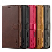 economico Cover per iPhone-telefono Custodia Per iPhone 16 Pro Max Plus iPhone 15 Pro Max Plus iPhone 14 13 12 11 Pro Max Plus Mini Copertina ribaltabile Con supporto A calamita Slot per schede Retrò TPU pelle sintetica