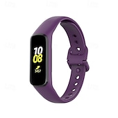 זול להקות שעונים של סמסונג-צפו בנד ל Samsung Galaxy Fit E SM-R375 סיליקוןריצה תַחֲלִיף רצועה מתכוונן רצועת ספורט צמיד