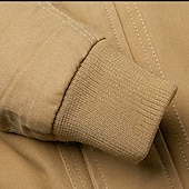 preiswerte Fleece &amp; 3 in 1 Jacken-Herren Wanderjacke Cargo-Jacke Draussen Windundurchlässig Windbreaker-Jacke Reisen Schwarz Armeegrün Khaki