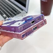 Недорогие Чехлы для Samsung-телефон Кейс для Назначение SSamsung Galaxy S24 S24 Ultra Plus S24 ФЭ S23 Ultra А55 А35 А25 А15 5Г A54 S25 Ультра Кейс на заднюю панель Защита от удара Ретро ТПУ ПК
