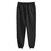 baratos calças de corrida-Homens asteca Étnico Calças Esportivas Calças Calças de moletom de lã Cintura elástica com cordão Vintage Casual Ao ar livre Feriado Streetwear Quente Forrada com Fleece Térmica Inverno Impressão 3D