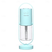 cheap Smart Lights-360° LED Smart Light Rotating Humidification Projection Lamp - Creative Mini Silent Fog Aromatherapy Lamp, Portable Car Essential Oil Diffuser, USB Powered Night Light for Decoration