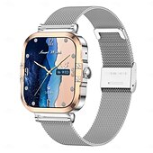 olcso Okosórák-hk82 divat női okos karóra amoled HD képernyő bluetooth hívó karszalag lány sport fitness tracker női okosóra