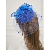 economico Fascinator-Piume  Fascinatori in rete  Cappelli  Copricapo con piuma  Cappello  Fiore 1 PC Matrimonio  Corsa di cavalli  Giorno delle donne Copricapo Abito da impressionare Abito da gara 2025