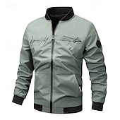 cheap Outdoor Jackets-Men&#039;s Softshell Jacket Hiking Jacket Outdoor Windproof Windbreaker Jacket Traveling Black Green Khaki Dark Blue Grey