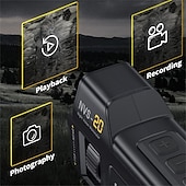 abordables Caméras IP d&#039;intérieur-Vision nocturne numérique 4K 300 m de vision nocturne complète Utilisation de jour comme de nuit Prise en charge du zoom 6x Prise de photos en résolution 36MP Enregistrement vidéo 4K