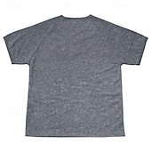 cheap Casual Henley Tee-Men&#039;s Henley Shirt Tee Short Sleeve Solid Color Plain Distressed Buttons Washed Henley Outdoor Casual Daily Summer Spring &amp;  Fall Black Gray Navy Blue Henley T-Shirt