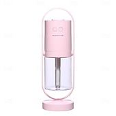 cheap Smart Lights-360° LED Smart Light Rotating Humidification Projection Lamp - Creative Mini Silent Fog Aromatherapy Lamp, Portable Car Essential Oil Diffuser, USB Powered Night Light for Decoration