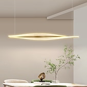 economico Luci a sospensione-lampada a sospensione dimmerabile continua lampada a sospensione lineare lampada a sospensione 220-240v 120cm