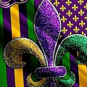 preiswerte Bedruckte Herrenhemden-Karnival Herren Maske Lässiges Hemd Knopfhemd Kurzarm Lustig Geschenk Normal Casual Sommer Frühling Umlegekragen Knopf hoch Purpur