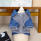 Недорогие Coats-Dog Cat Sweater Casual Daily Leisure Winter Warm Soft Comfortable Dailywear Casual Daily Cat Dog Husky Labrador Alaskan Malamute