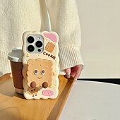 levne Pouzdra pro iPhone-telefon Carcasă Pro iPhone 16 iPhone 16 Pro iPhone 16 Pro Max iPhone 15 Pro Max Plus iPhone 14 Pro Max Plus Zadní kryt se stojánkem Nárazuvzdorné Retro Silikon